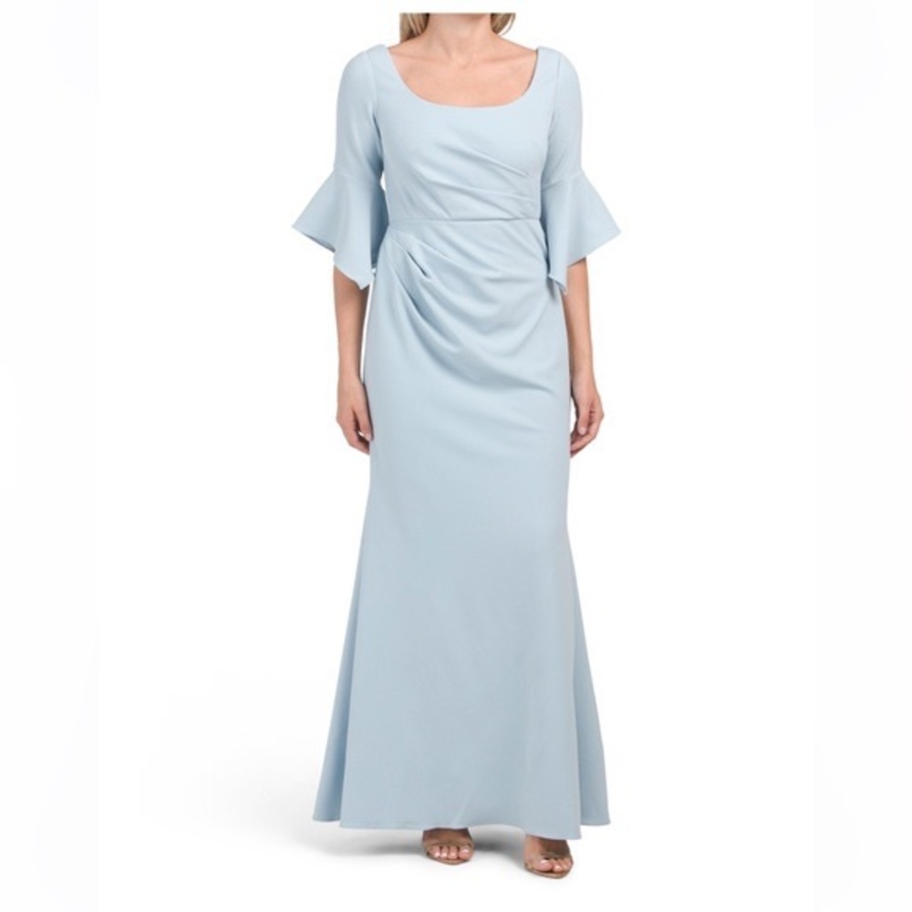 NWT! Adrian Papell Elegant Light Blue‎ Women's Dress